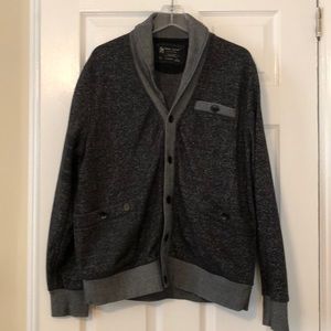 Marc Ecko Men’s Button Up Sweatshirt - Size xl